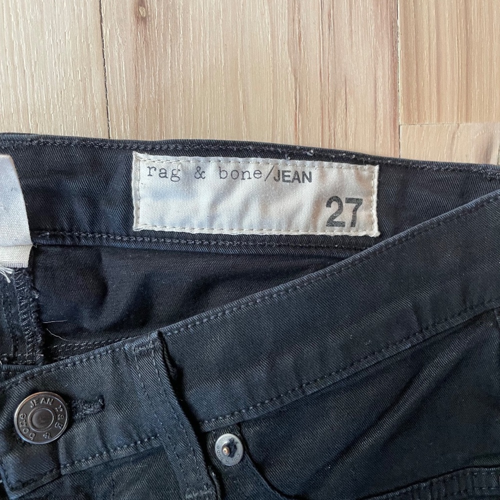 Rag And Bone Rag & Bone Black Jeans - image 2